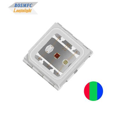 1.5W 5050 RGB LED ống kính mái vòm chip LED ba màu công suất cao 3 * 0.5W